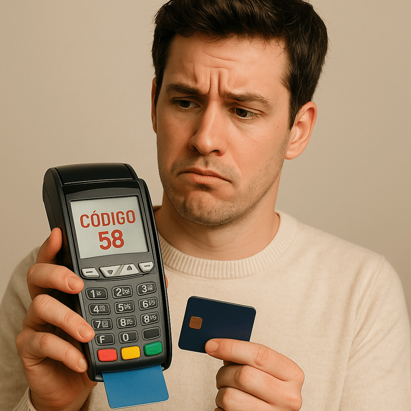 Código 58 no Cartão de Crédito: Desvendando o Mistério