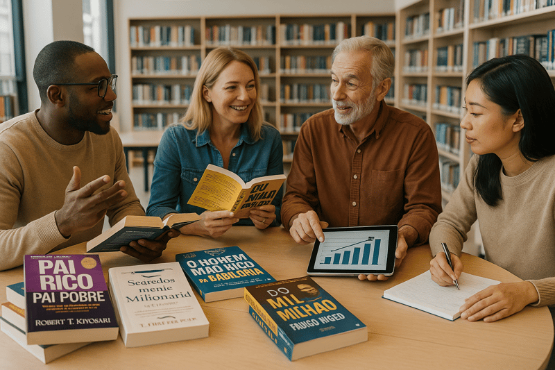 Educação Financeira com Livros: Melhore suas Finanças