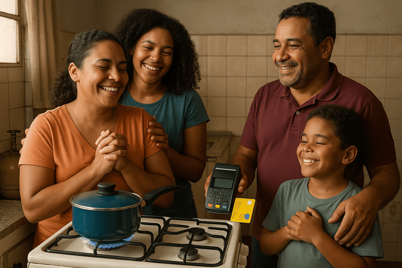 Dezembro: Auxílio Gás Pagamento pelo NIS
