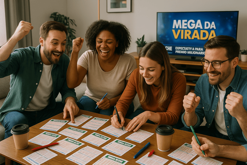 Aumente suas chances de ganhar na Mega da Virada