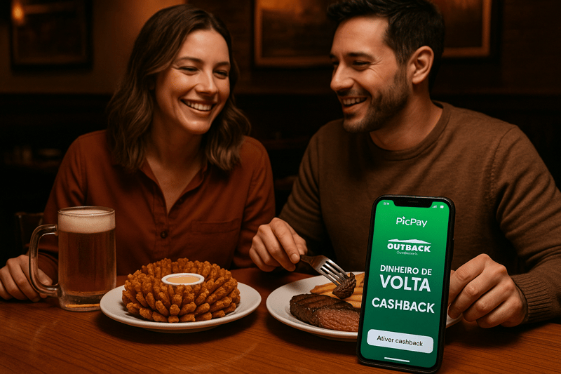 Cashback Outback PicPay: Economize e Saboreie