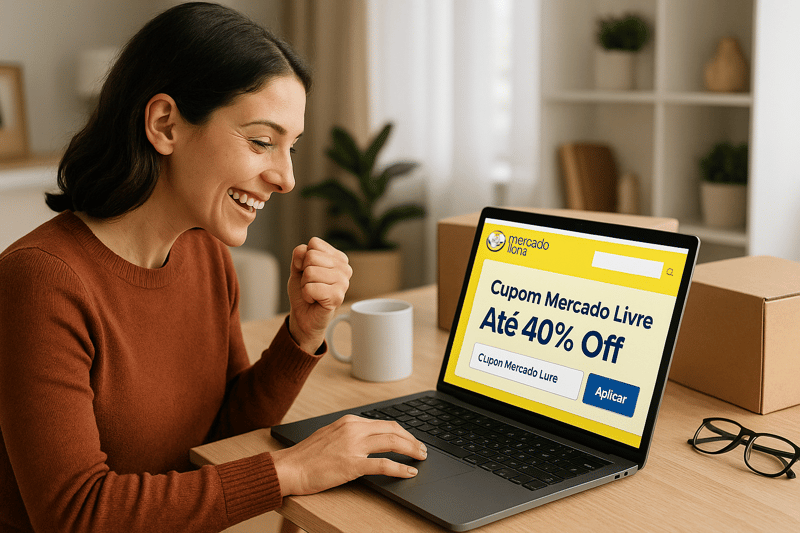 Cupom Mercado Livre: Descontos de até 40%
