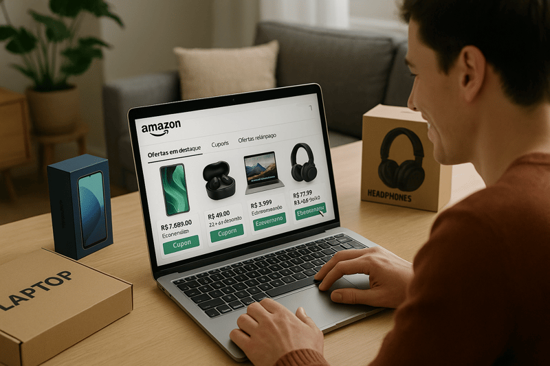 Cupons Amazon Eletrônicos: Economize Já!
