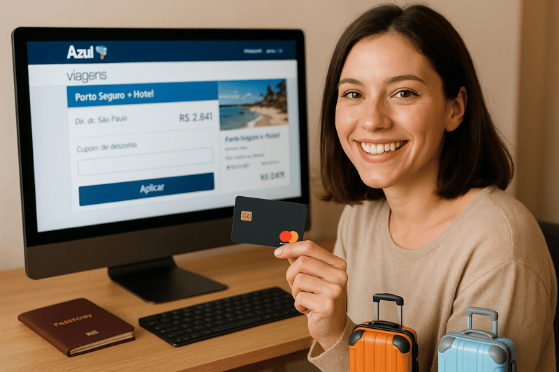 Mastercard: Cupom Azul Viagens com 20% de Desconto
