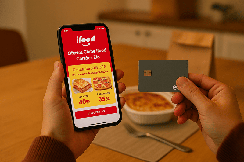 Oferta Clube iFood: Vantagens dos Cartões Elo