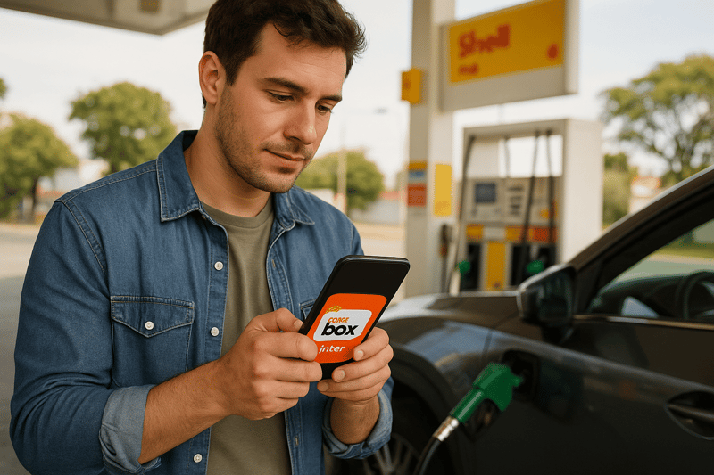 Shell Box Inter 5 Cashback: Economize no Abastecimento