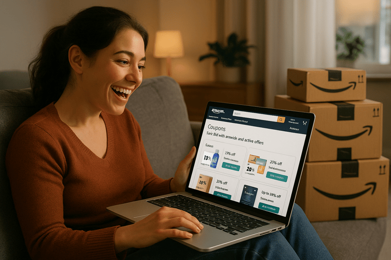 Cupom Amazon: economize nas compras online