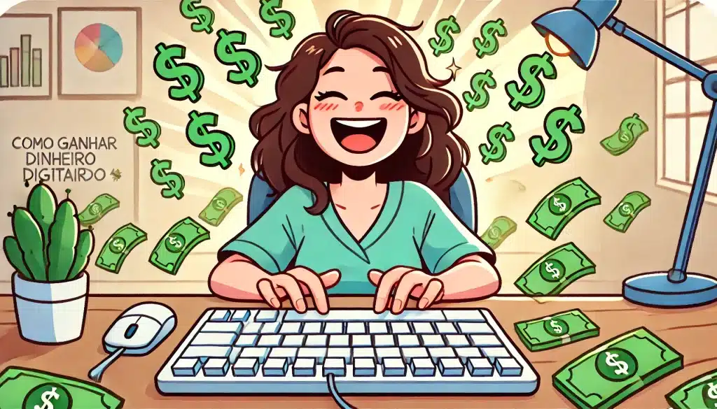 Como ganhar dinheiro digitando? Sim! É possível! Veja como