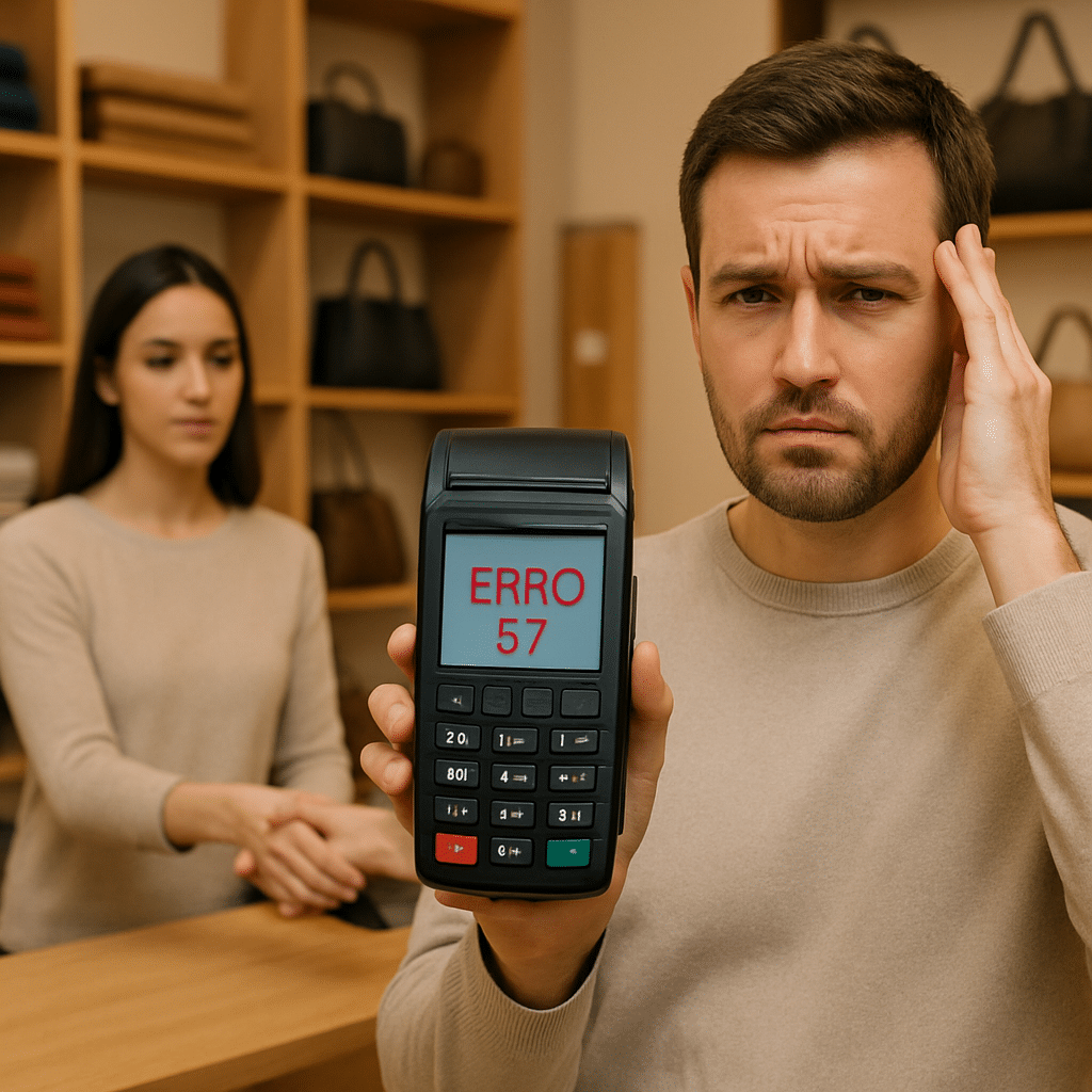 Entenda o Erro 57 do Cartão de Crédito: Saiba o que fazer e como evitar!