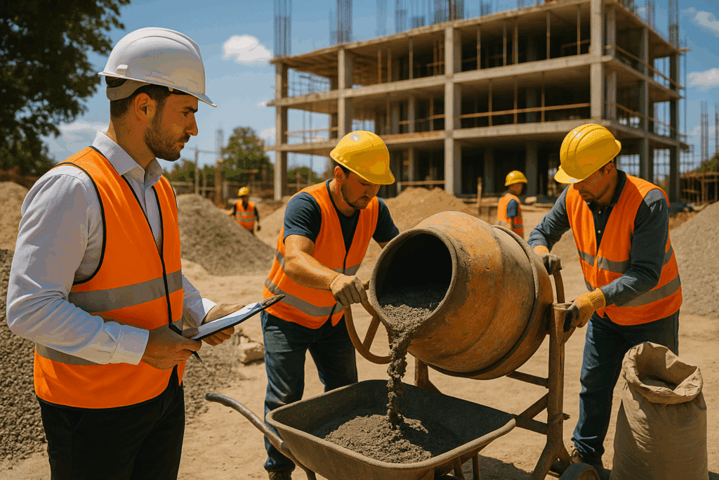Misturar e Aplicar 10 m³ de Concreto com Eficiência