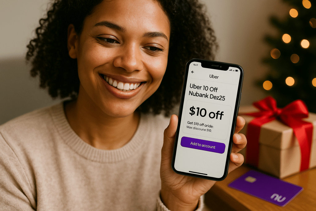 Uber 10 Off Nubank Dez25: Economize na Sua Corrida