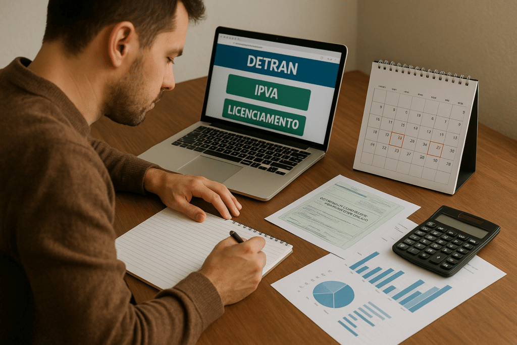 IPVA ou Licenciamento: Entenda a Diferença