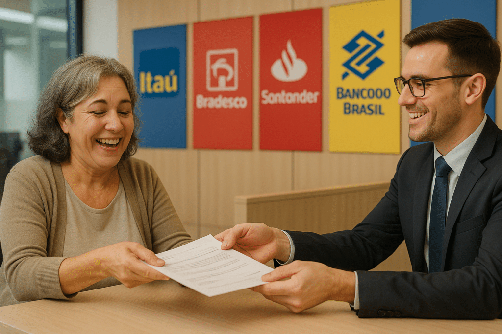 Qual banco libera crédito na hora?