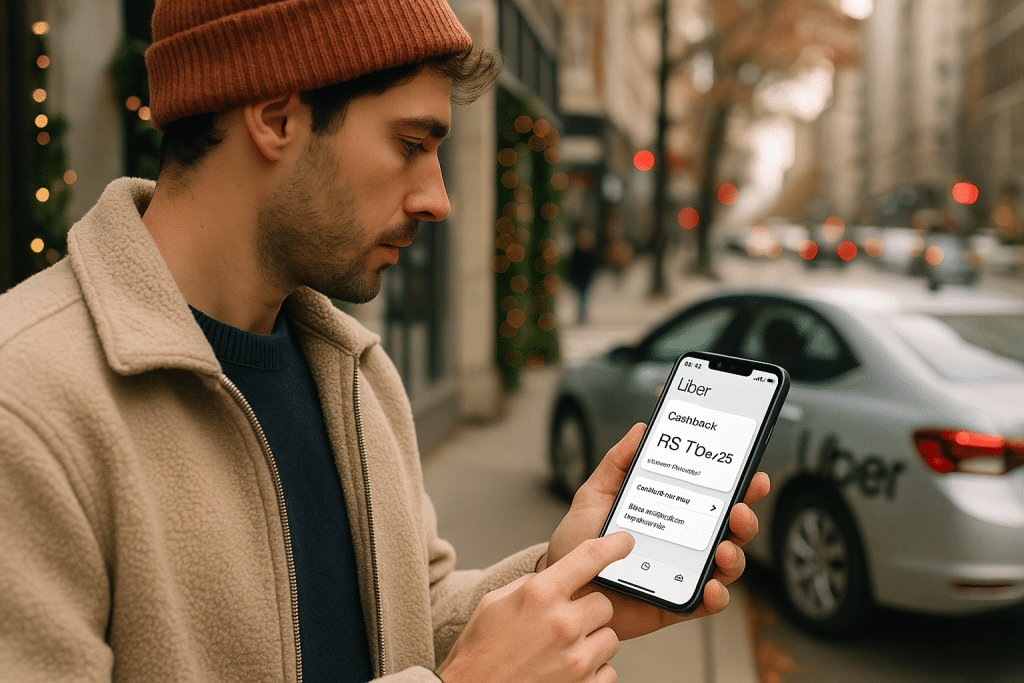 Uber Cashback 7 Dez25: Economize em suas viagens