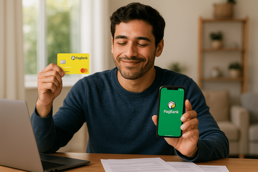 Cartão de crédito para negativado: PagBank é a solução ideal