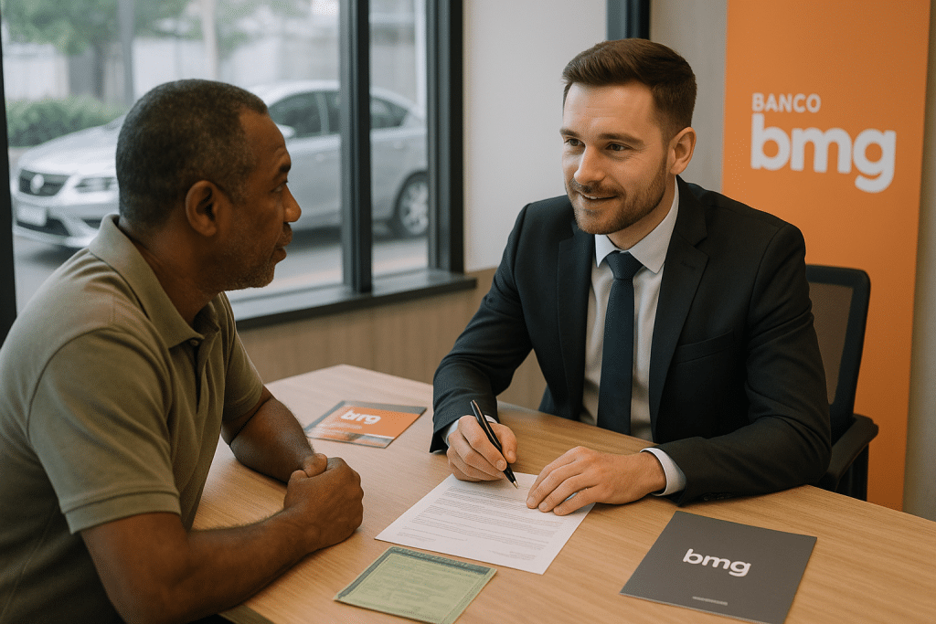 Empréstimo com garantia de veículo no BMG: vantagens e como funciona