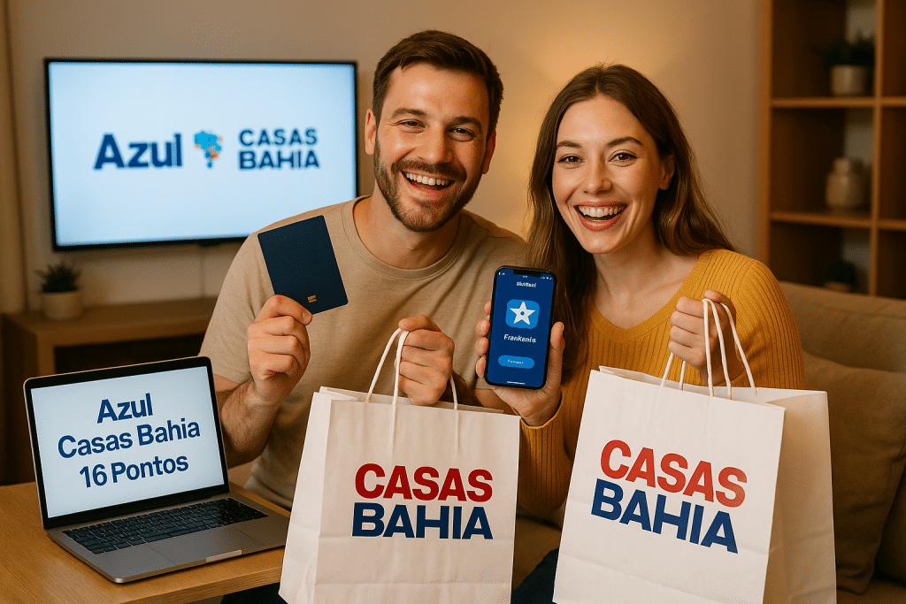 Azul Casas Bahia 16 Pontos: Maximize Suas Compras