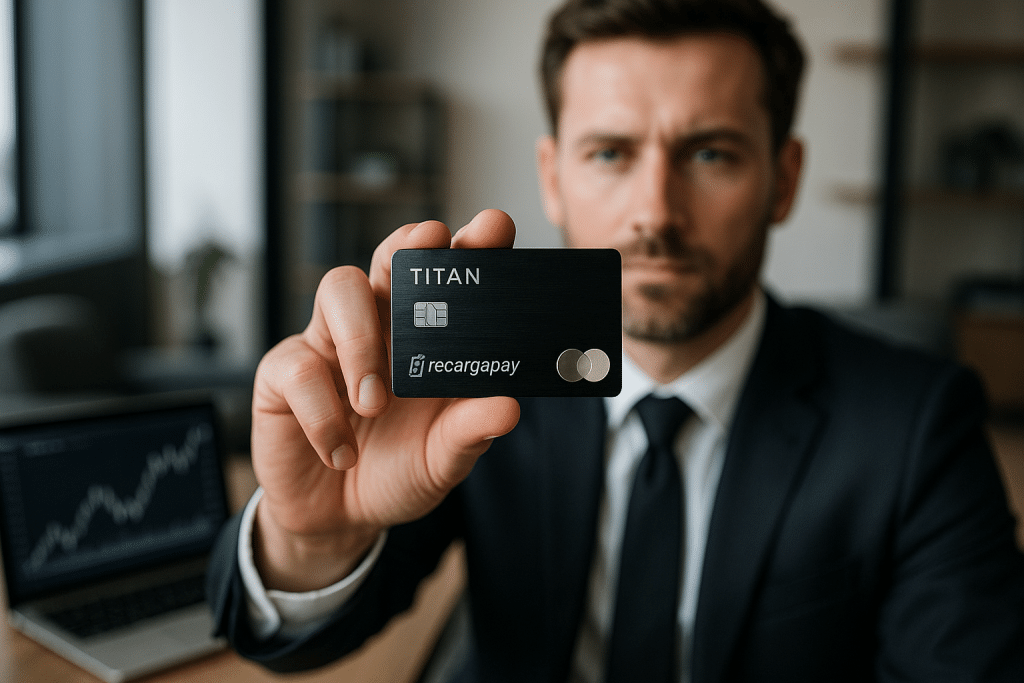Novo Cartão Titan Recargapay Black: Benefícios e Vantagens