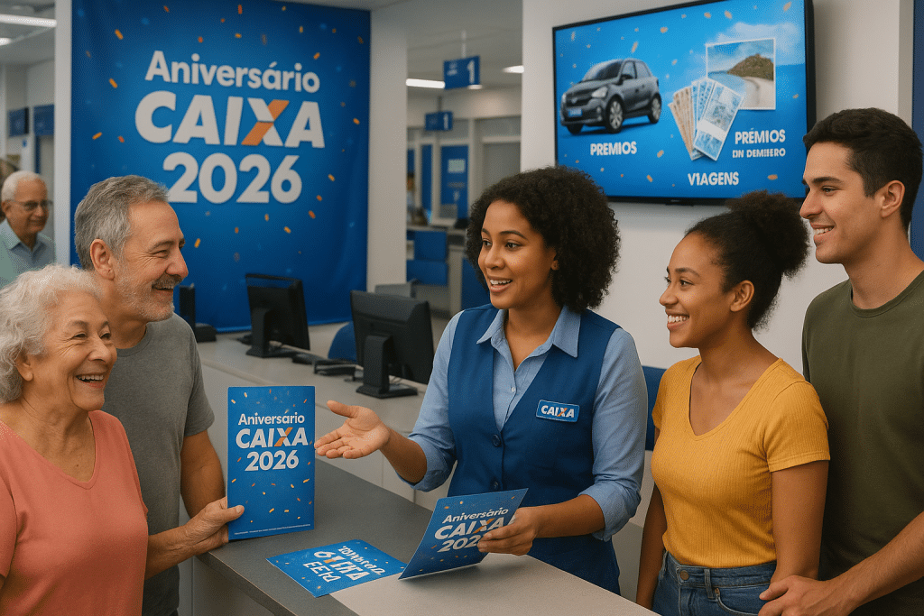 Aniversário Caixa 2026: Benefícios e Como Participar