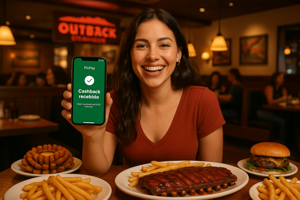 Cashback 15% no Outback com Inter Picpay