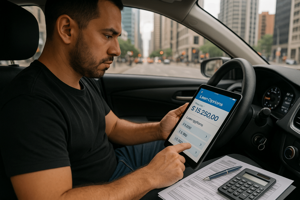 Empréstimo para motoristas de aplicativo: descubra as opções disponíveis