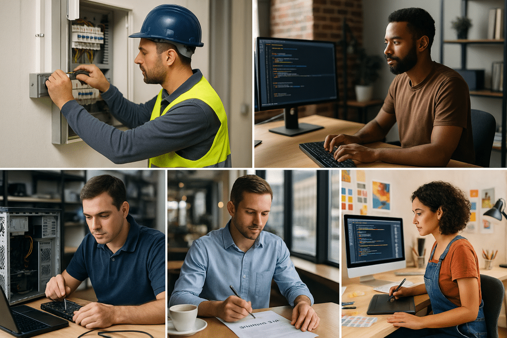 Profissões que pagam bem sem faculdade: descubra opções!