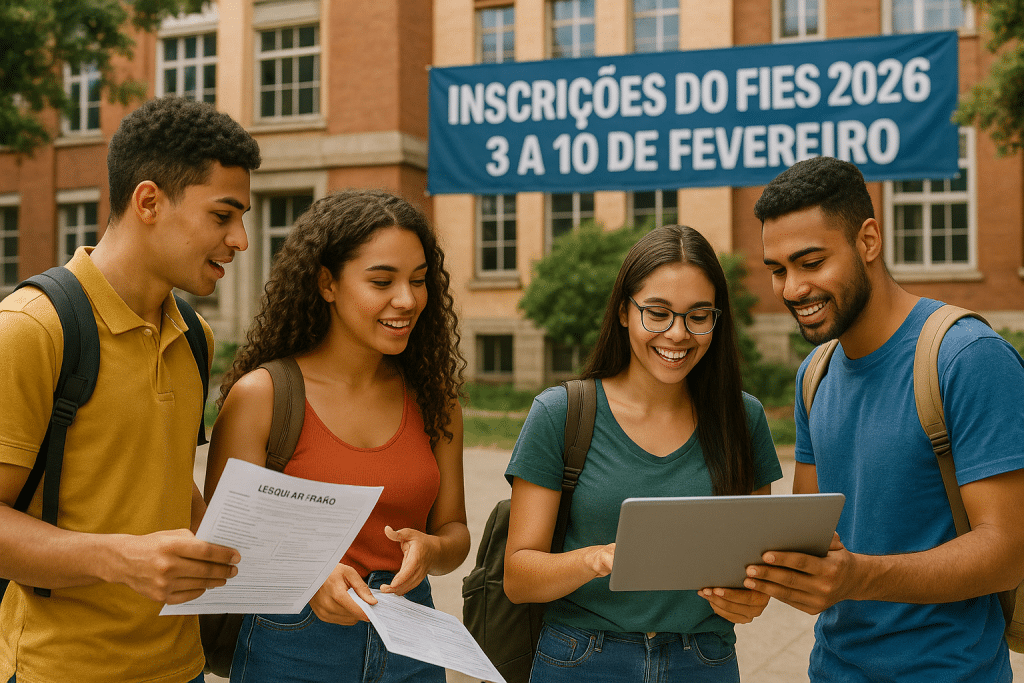 FIES 2026: Inscrições Abertas a Partir de 3 de Fevereiro