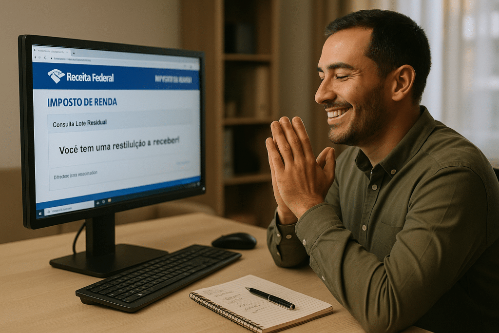 Contribuintes: consulte o lote residual do IR