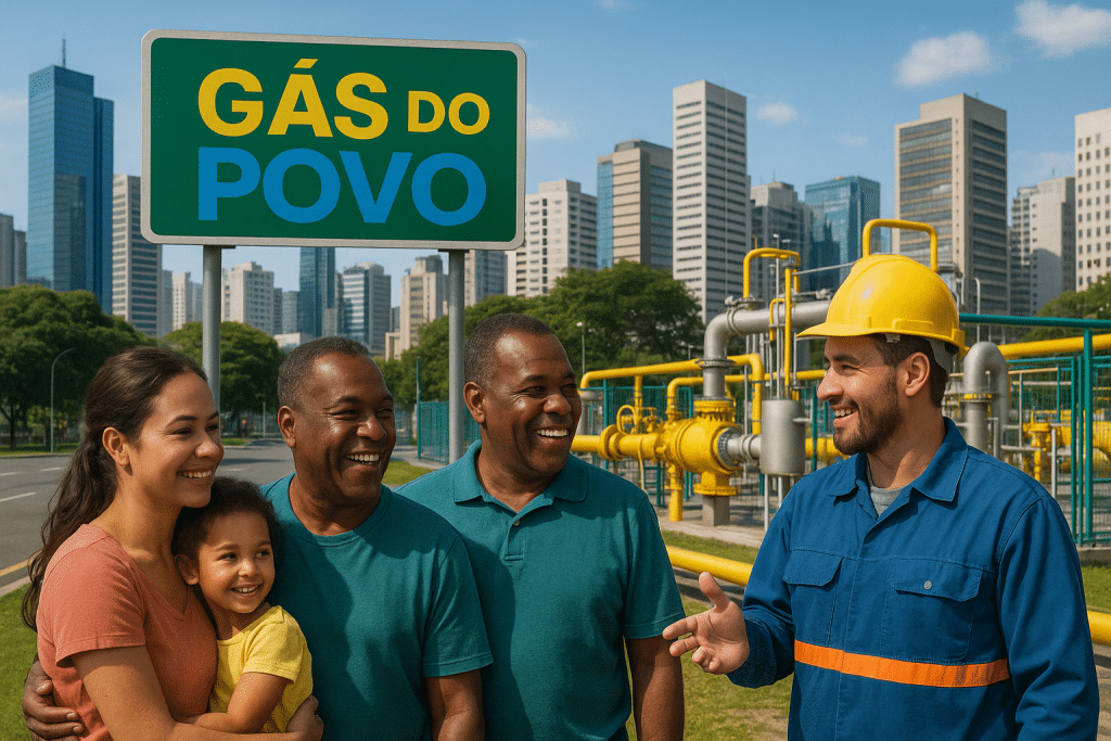 Distribuição do “Gás do Povo” em Capitais Brasileiras