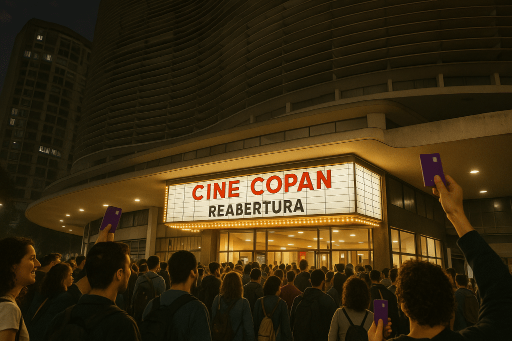 Reabertura do Cine Copan: Nubank Oferece Descontos Imperdíveis