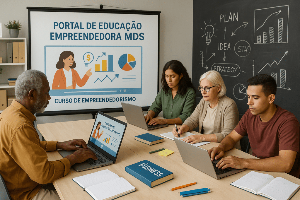 Portal de Educação Empreendedora: Cursos Grátis do MDS