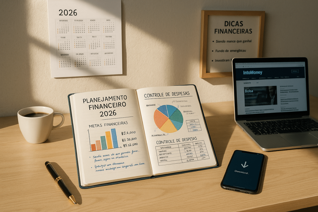 Infomoney: Aproveite o Planner Financeiro 2026 Grátis!