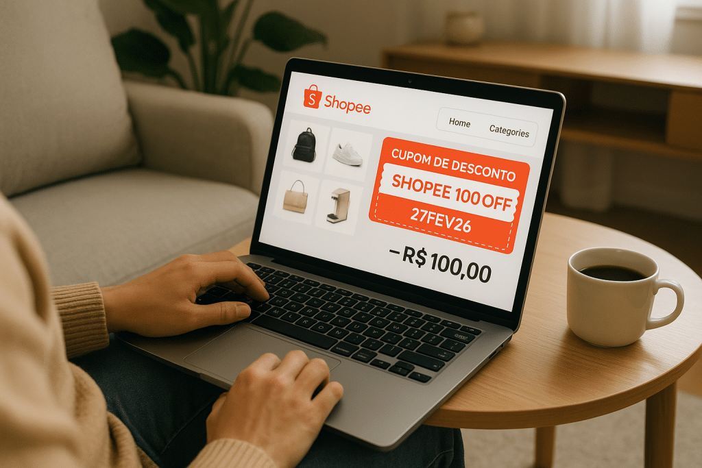 Cupom Shopee 100 OFF 27Fev26: Economize R$100 Agora!
