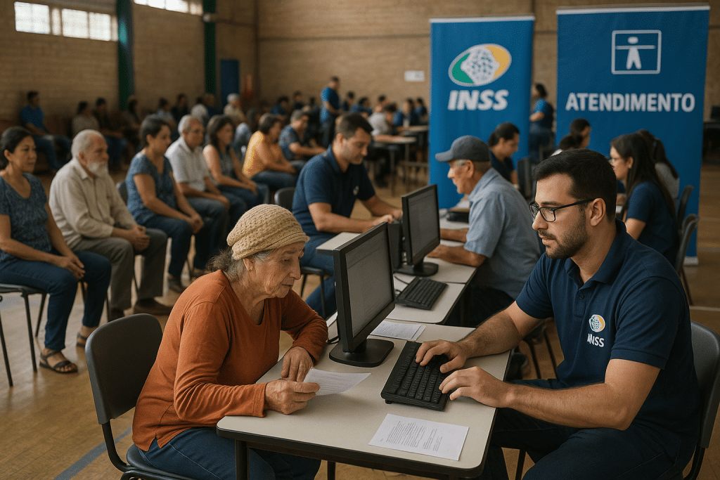 Mutirões do INSS aceleram concessão de benefícios pelo Brasil