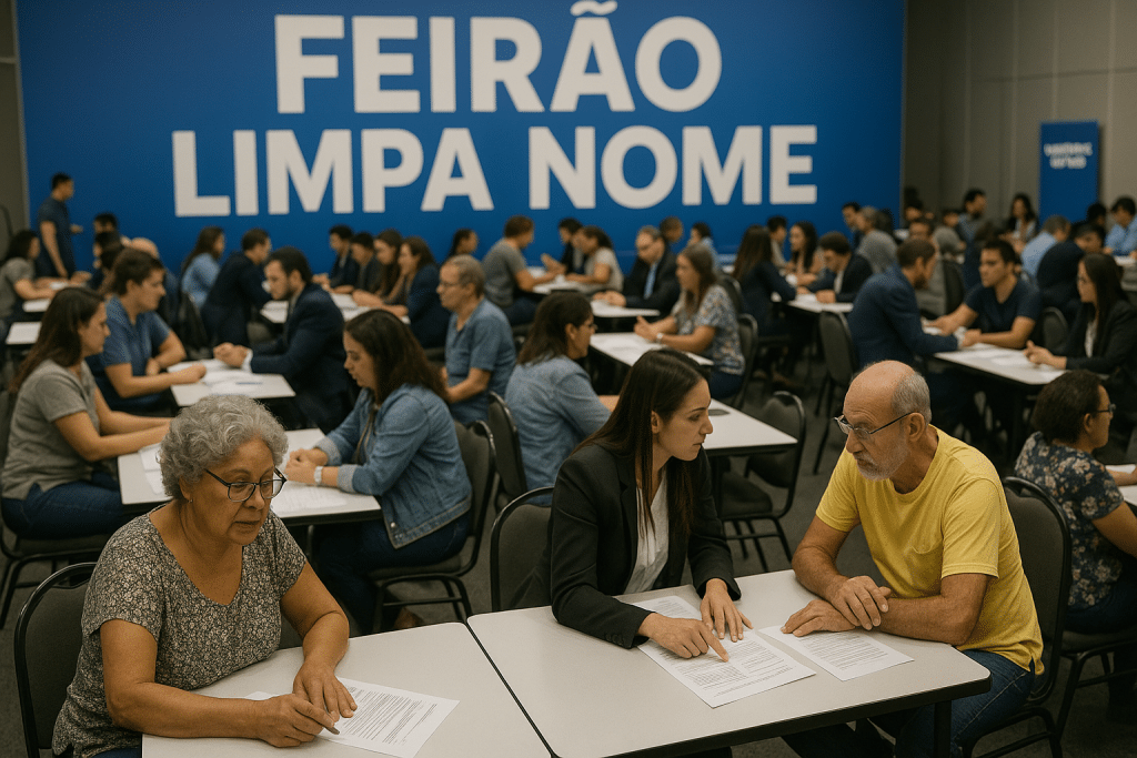 Feirão Limpa Nome: Renegocie Dívidas com Até 99% de Desconto