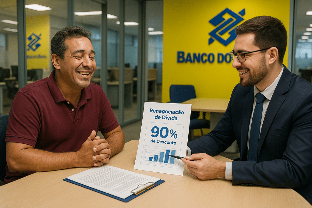 Dívidas no Banco do Brasil: Acordos com Até 90% de Desconto