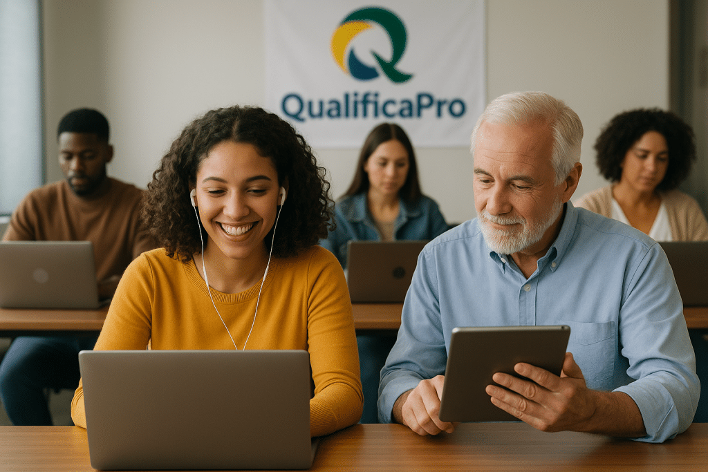 QualificaPro: Conecte-se a Cursos Gratuitos com Facilidade